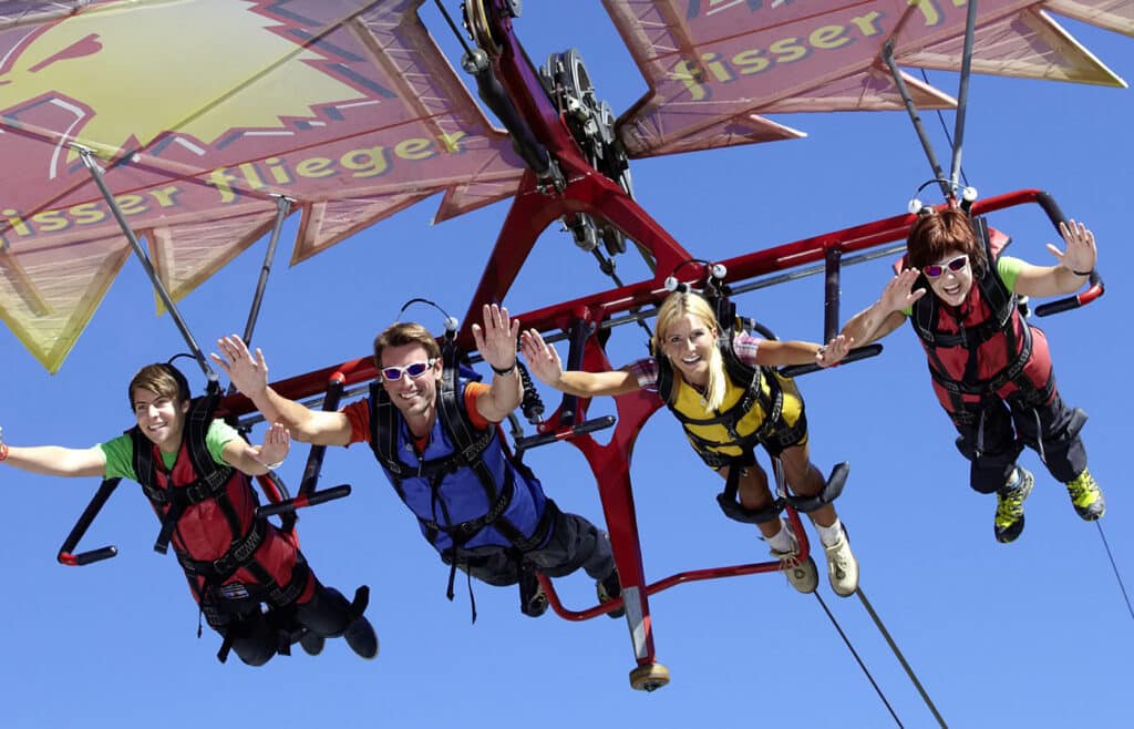 Familien-Urlaub - Fisser Flieger in Serfaus-Fiss-Ladis. Hotel Natürlich.