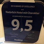 Booking Award 2014 Booking Award 2014