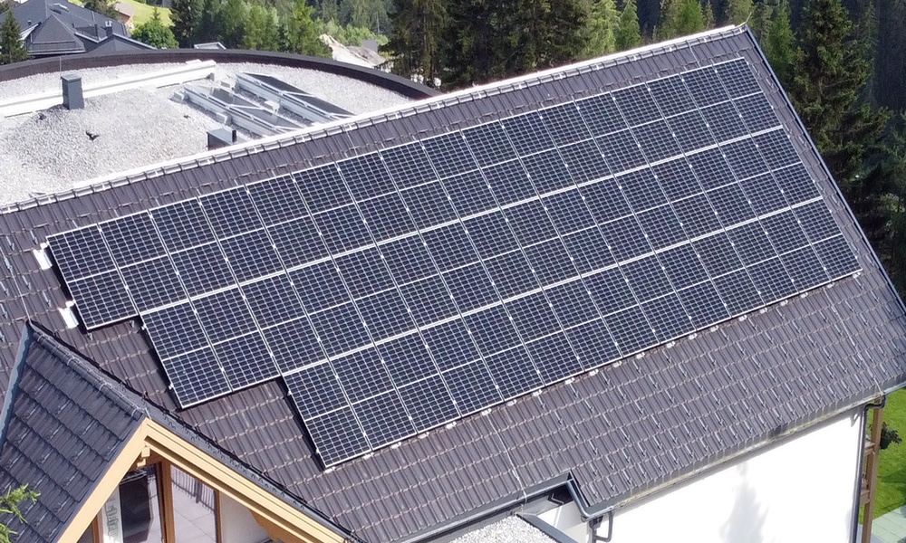 Natürlich Energy - Solarfläche Nord/Ost - Hotel Natürlich in Fiss, Tirol