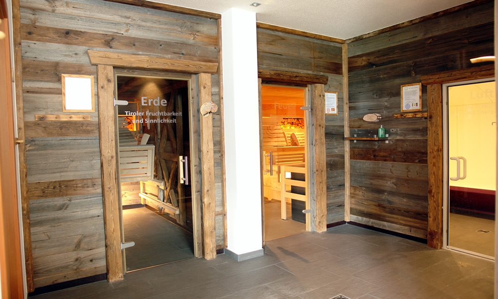 Entdecke_ Hotel Natürlich in Fiss, Tirol. Wellness mit Saunen und Dampfbad.