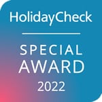 Holidaycheck Special Award 2022 Holidaycheck Special Award 2022