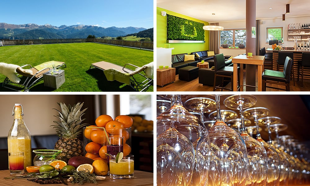 Paare im Hotel Natürlich in Fiss, Tirol - Bar - Lounge - Genuss