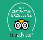 Tripadvisor Award of Exzellenz 2019 Tripadvisor Award of Exzellenz 2019