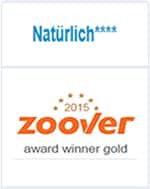 Zoover Award Gold 2015 Zoover Award Gold 2015